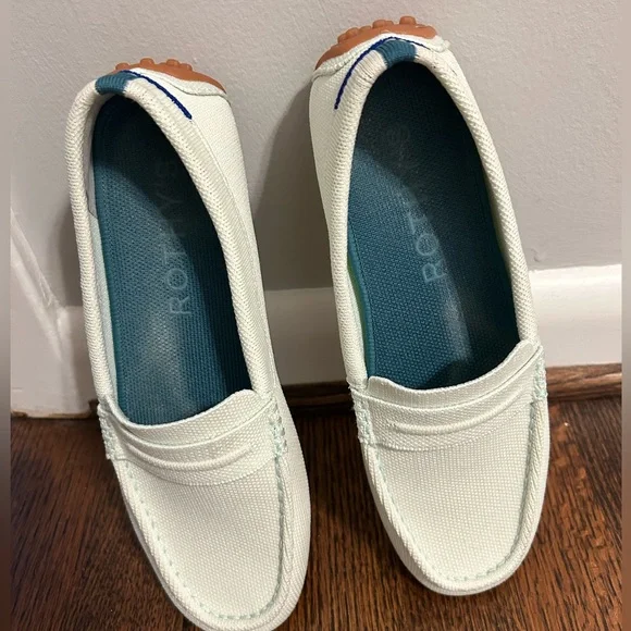 Rothy’s “The Driver” color: aquamarine size 8.5 - Picture 2 of 4